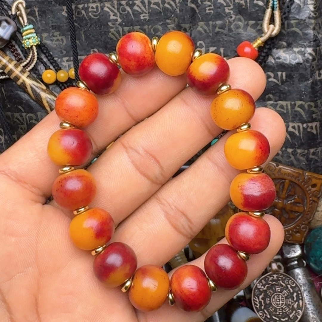 金刚菩提手串驼骨