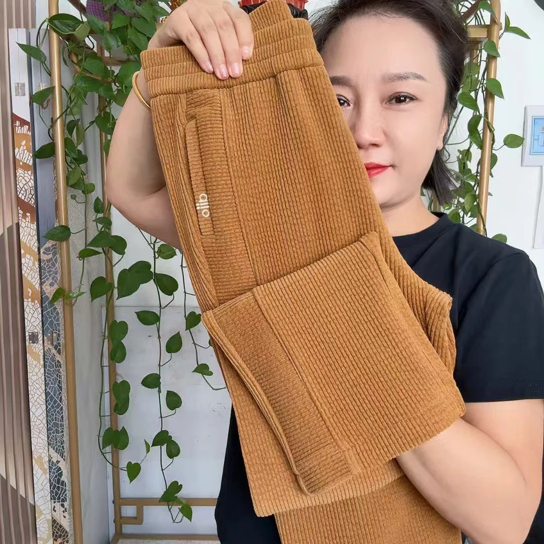 9095新款加厚显瘦百搭小直筒休闲女裤98厘米长