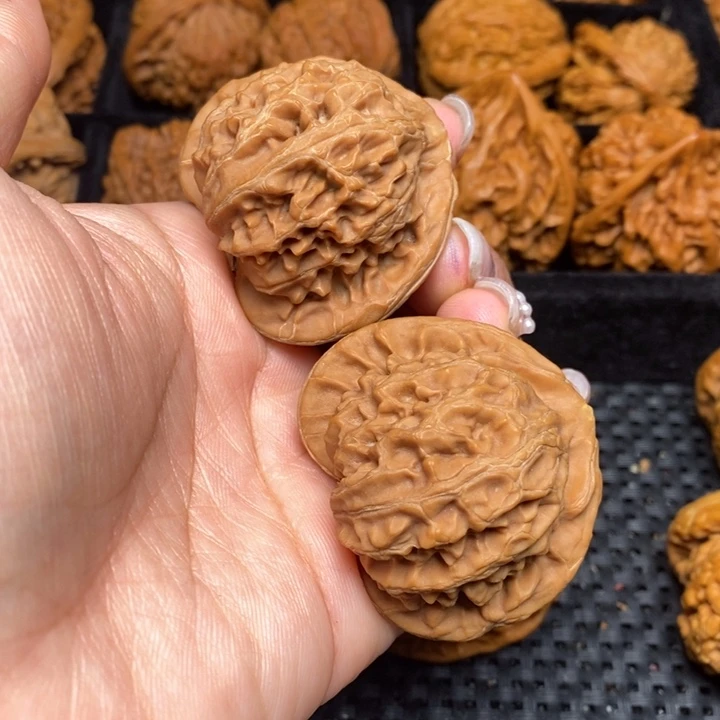 吊坠文玩核桃秦岭野生41