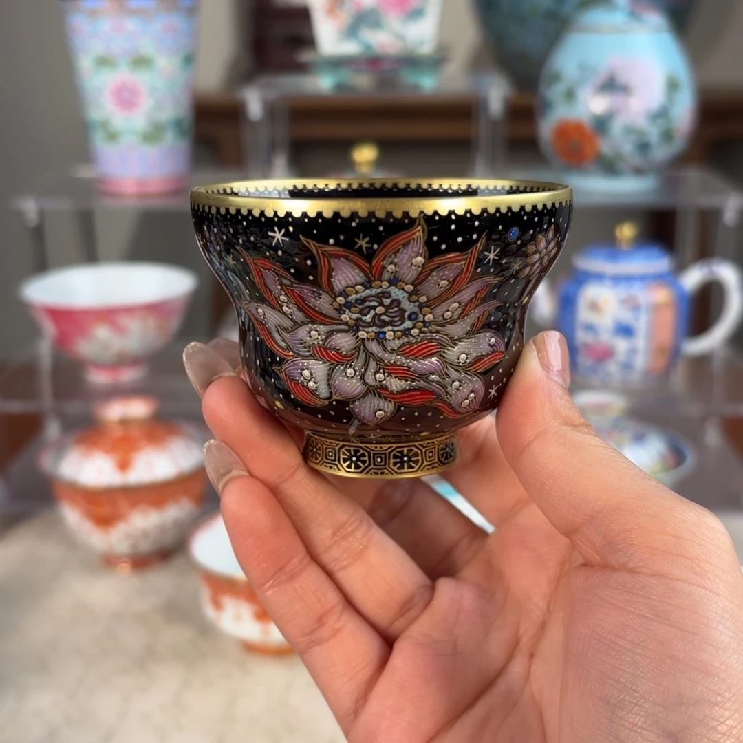 陶纯手工手绘 高端茶器