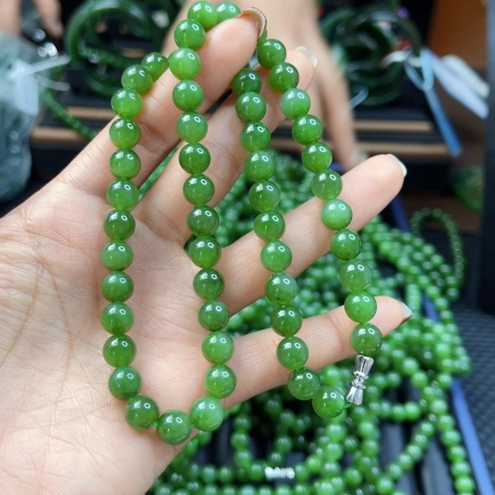 【闪购商品】和田玉（碧玉）颈饰未镶嵌卡8