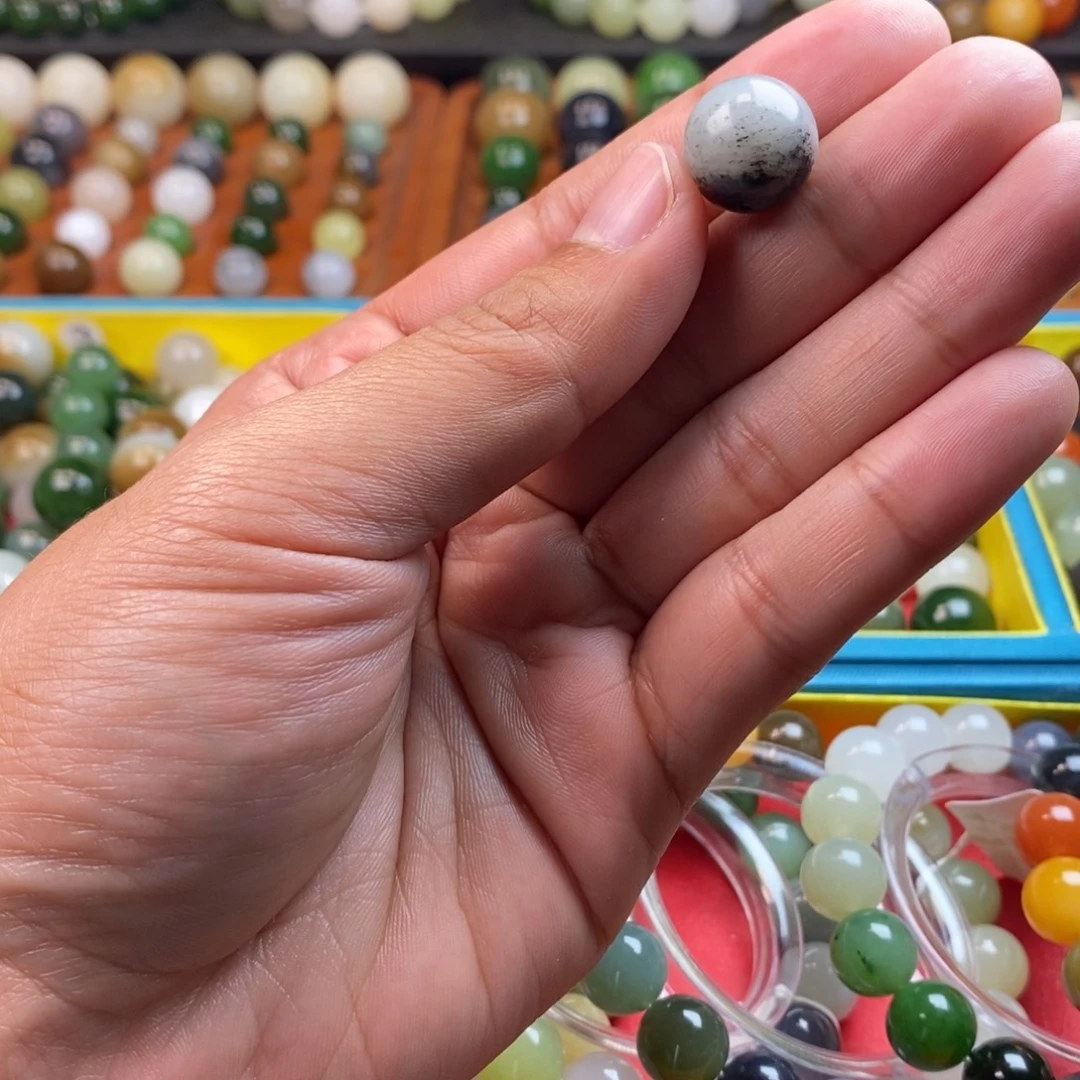 和田玉未镶嵌珠宝奇石卡14聚宝盆青花y