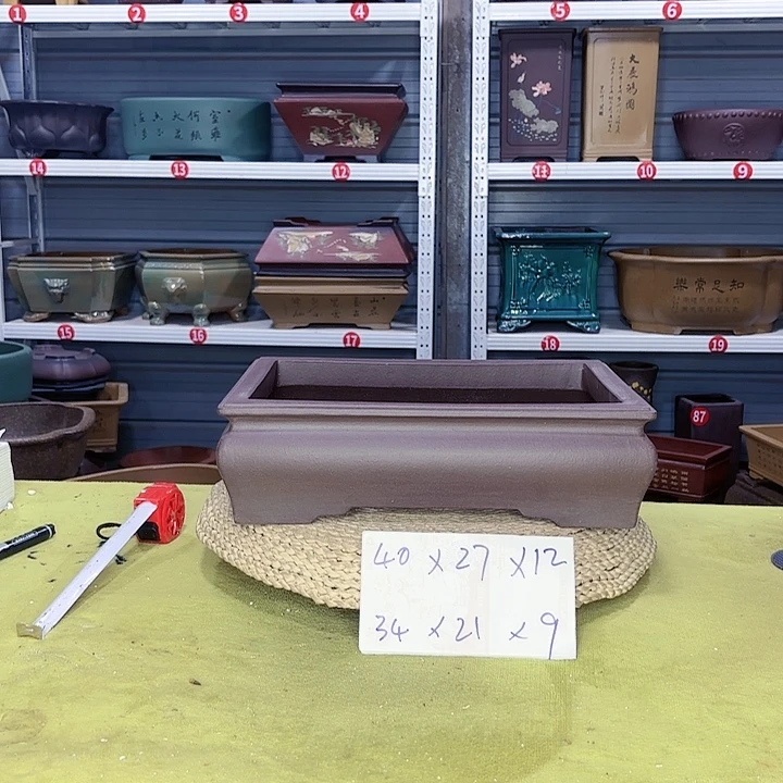 紫砂花盆宜兴紫砂厂