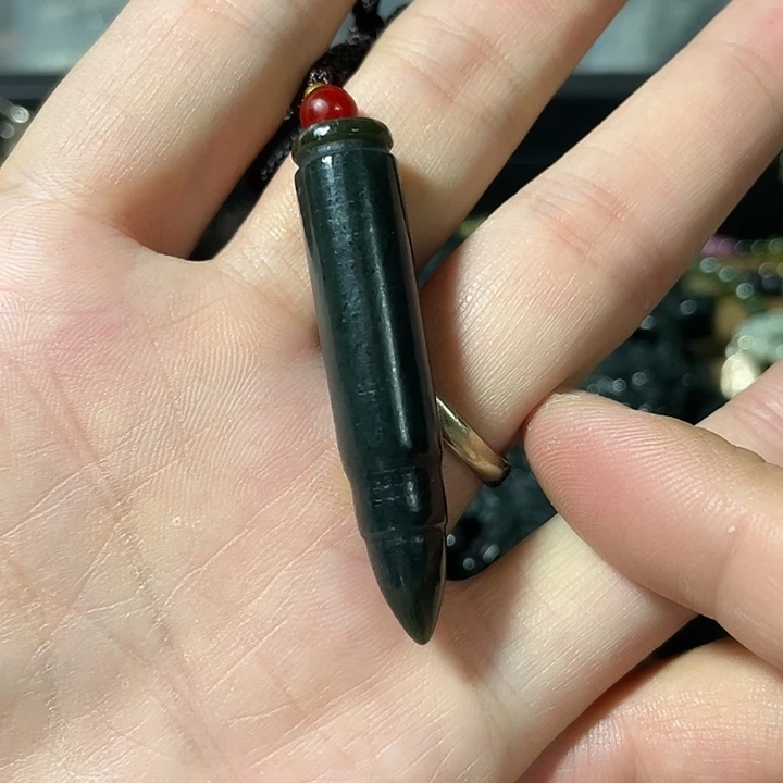 和田玉（青玉）未镶嵌颈饰