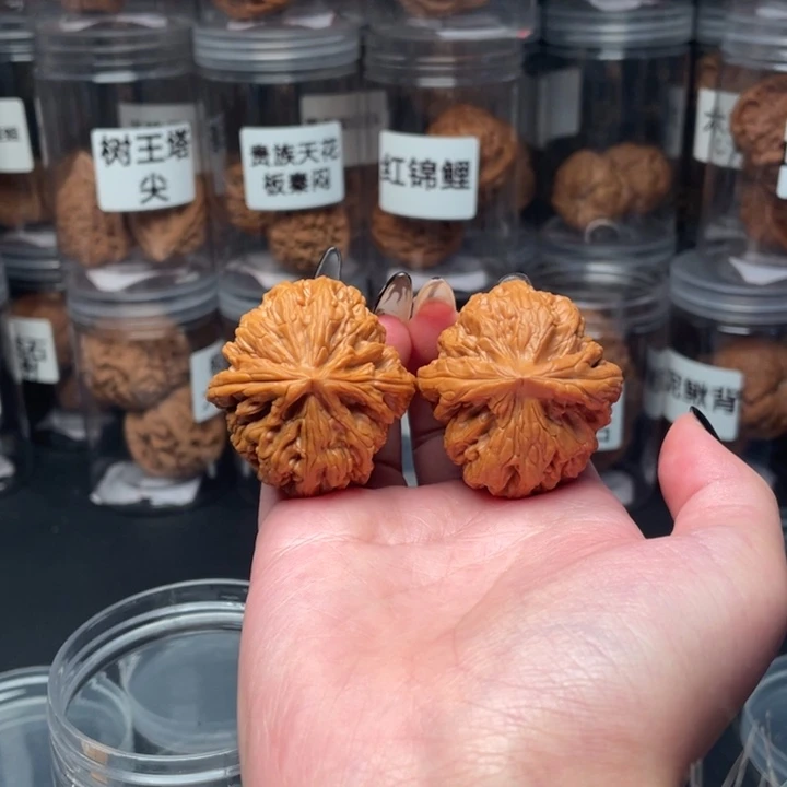 核桃手串/手链红锦鲤43