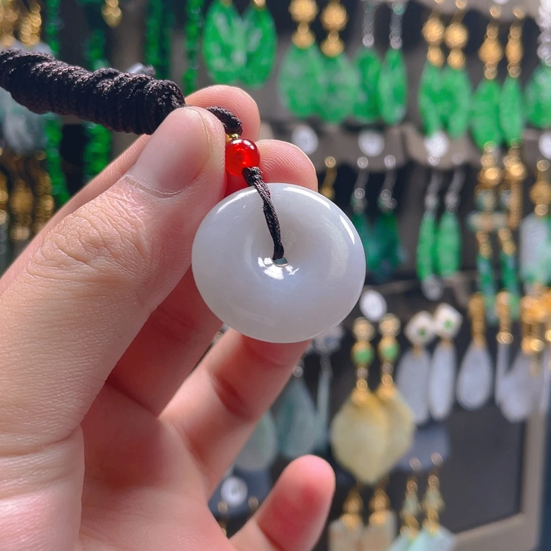 翡翠未镶嵌耳饰翡翠