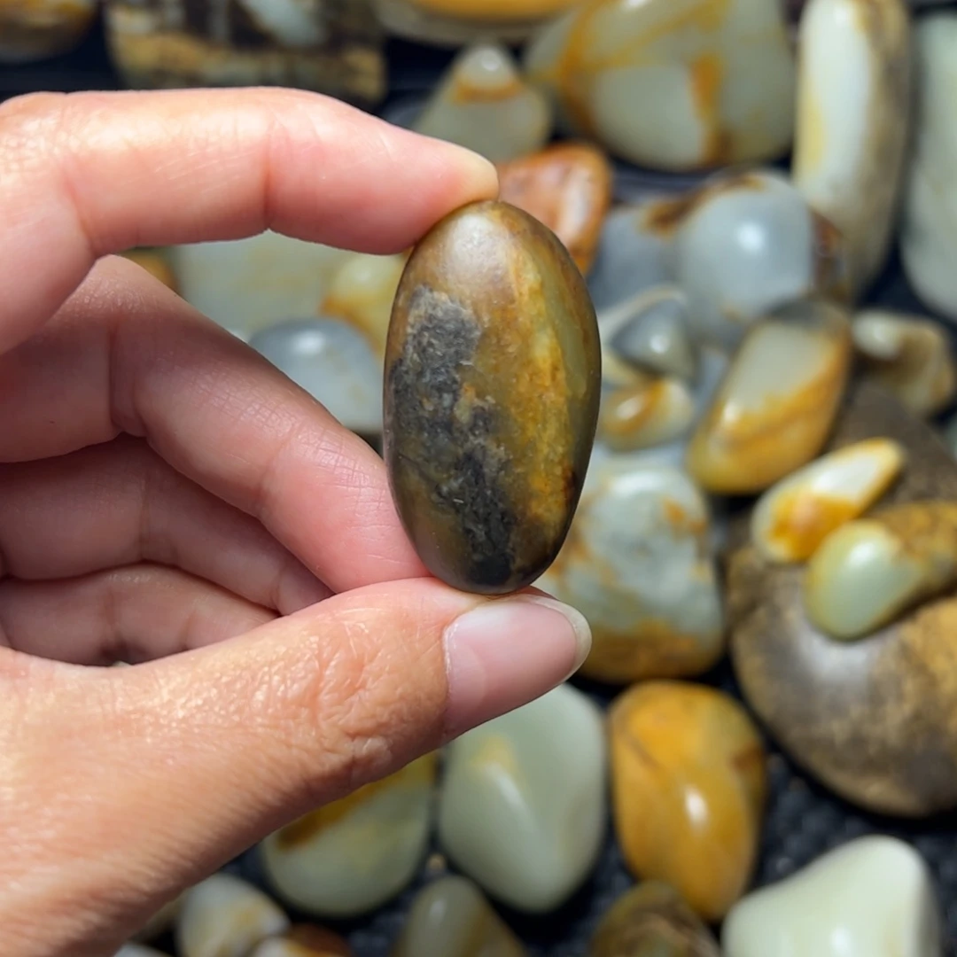 和田玉未镶嵌挂件6