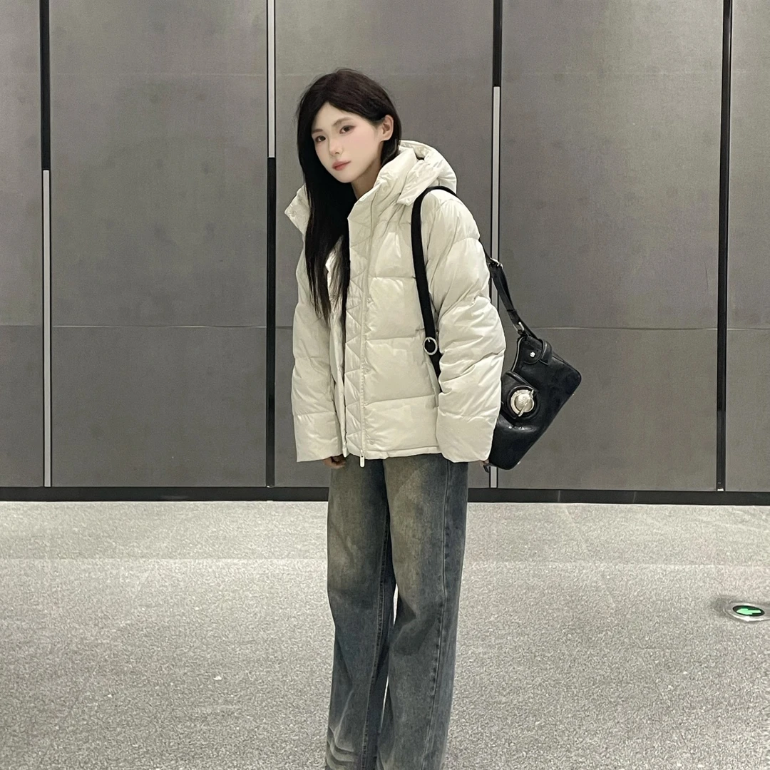 【专柜-同款】璐家五格鹅绒保暖羽绒服qq