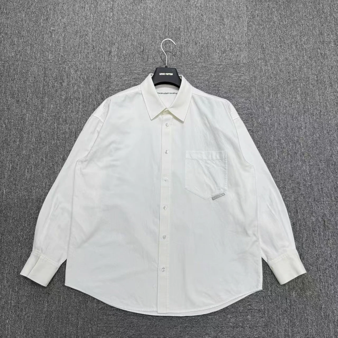 99新  alexanderwang 胸口口袋长袖衬衫/XS码/编码12904