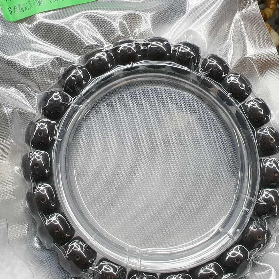 星月菩提手串53傲世黑星月菩提单圈1.0