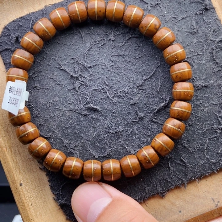 紫金鼠手串9mm天花板一线天
