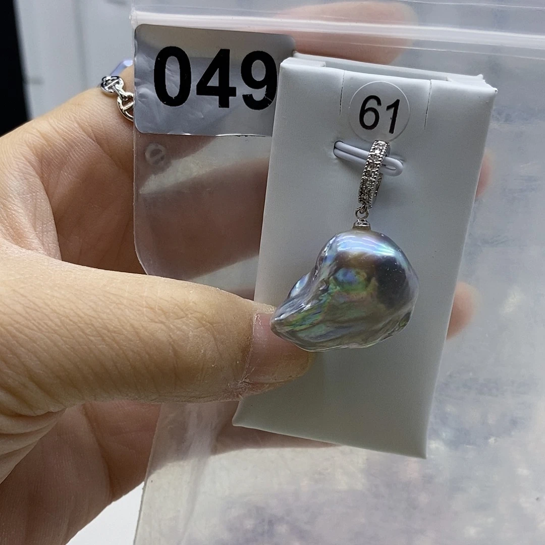 合金耳饰淡水珍珠