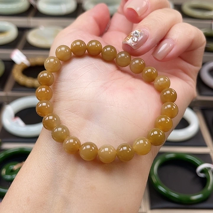 和田玉未镶嵌手串