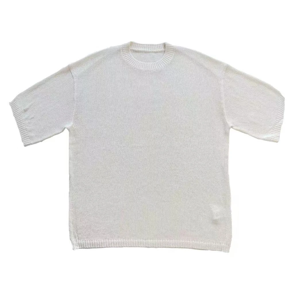 SENSE 25年 透气宽松中袖针织上衣