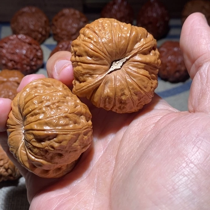 贺***清文玩核桃把件核桃