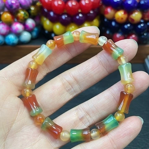 玛瑙未镶嵌手饰盐源