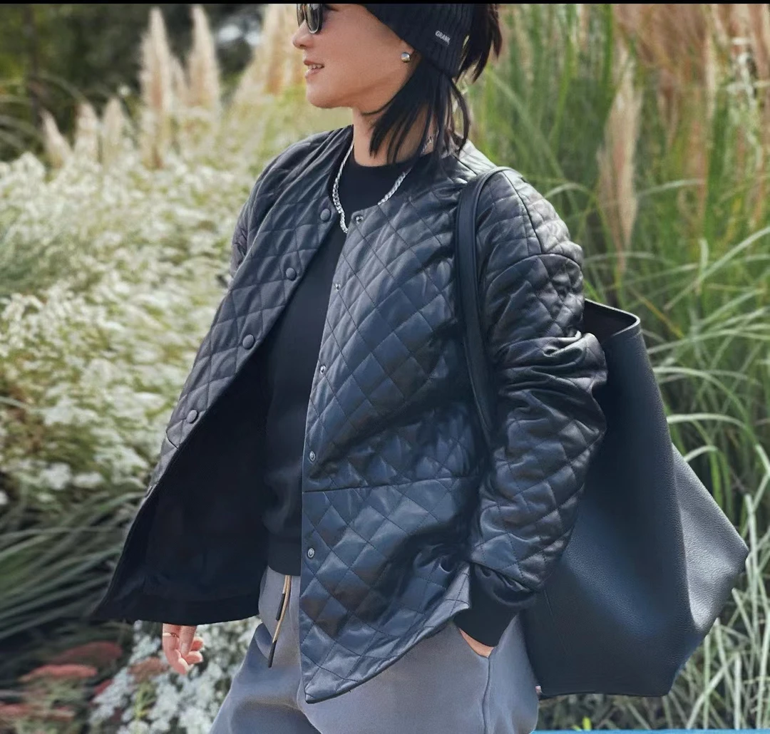 大表姐经典款皮棉袄
