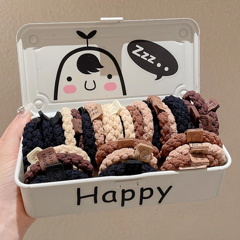 非金属发饰 加粗头绳发圈气质扎头发皮筋女高弹力日韩发绳皮套ins