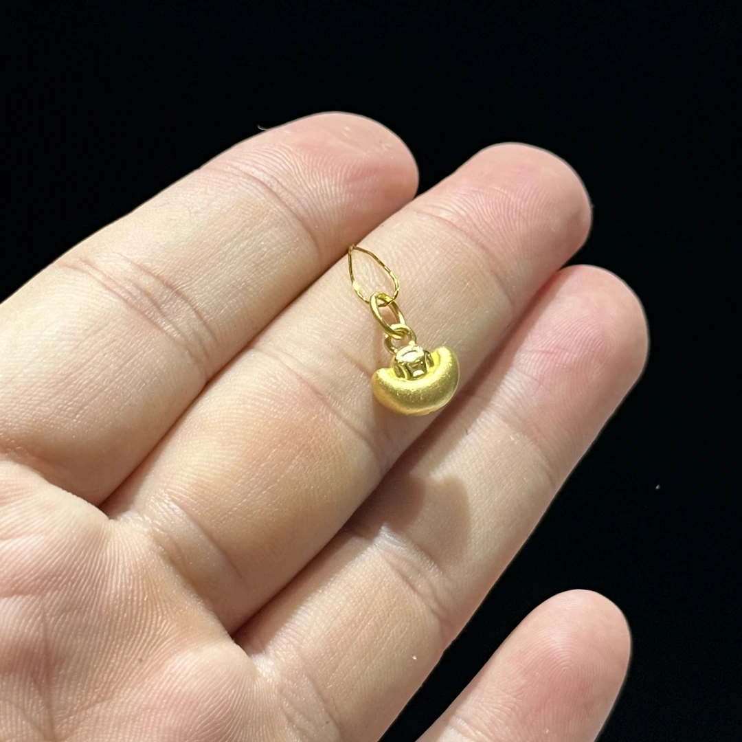 足金999 卡10 精品 元宝滴流 0.599