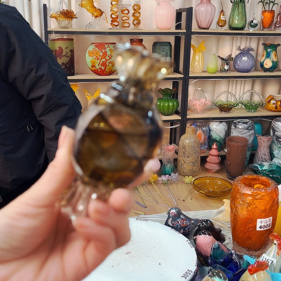 糖家悦琉璃工艺品不完美