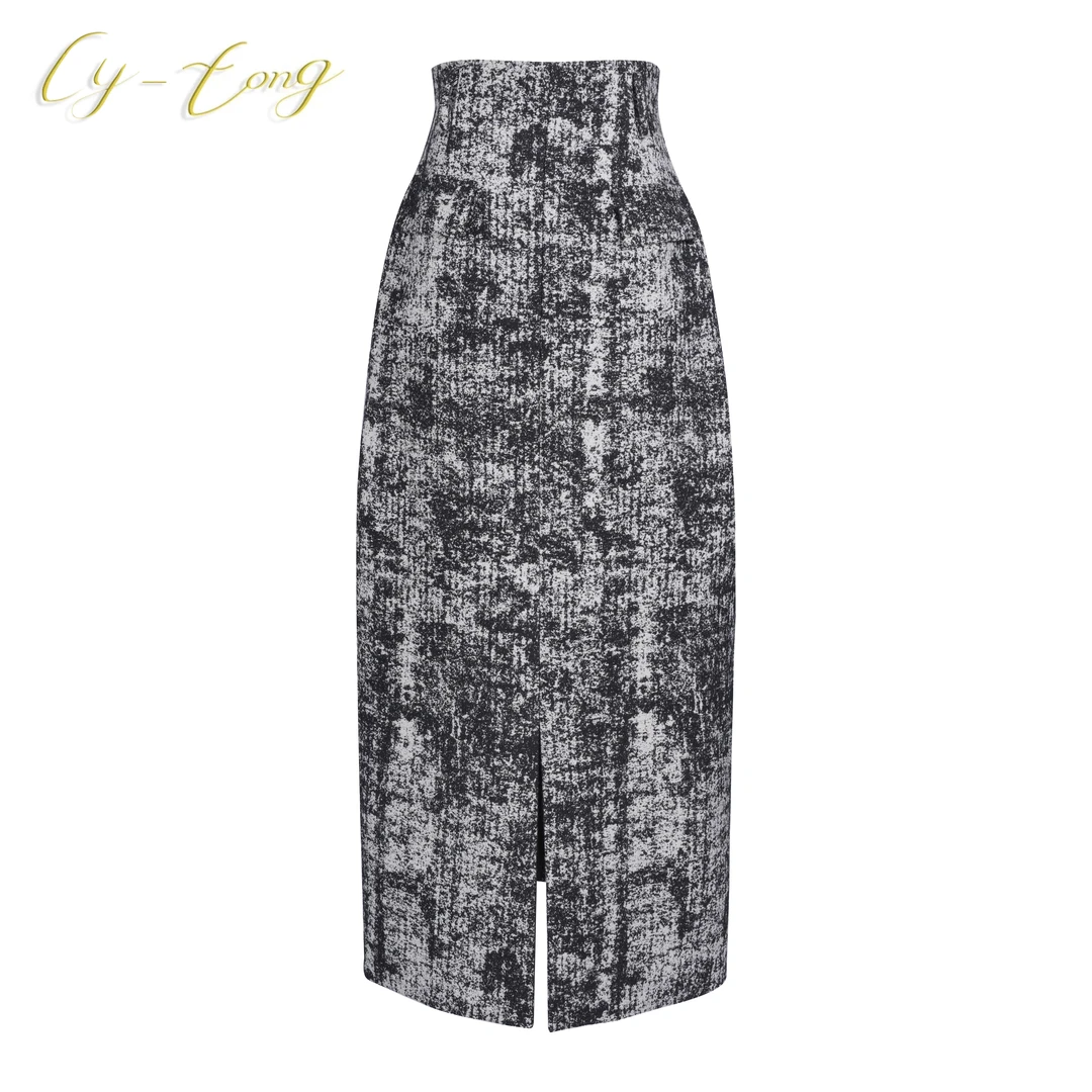 【彤姐原创】显瘦时尚轻奢气质休闲复古高级简洁西装半身裙W23B037