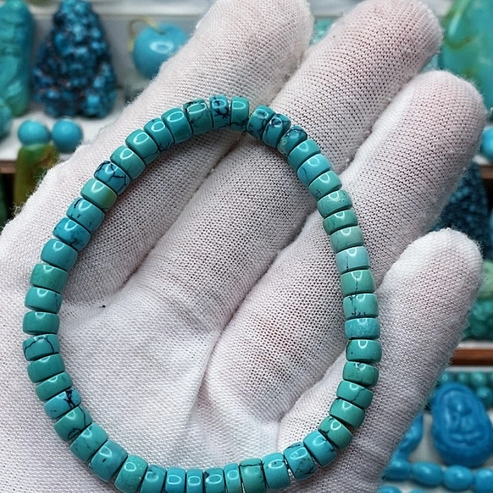 绿松石未镶嵌天然原矿 地大质检