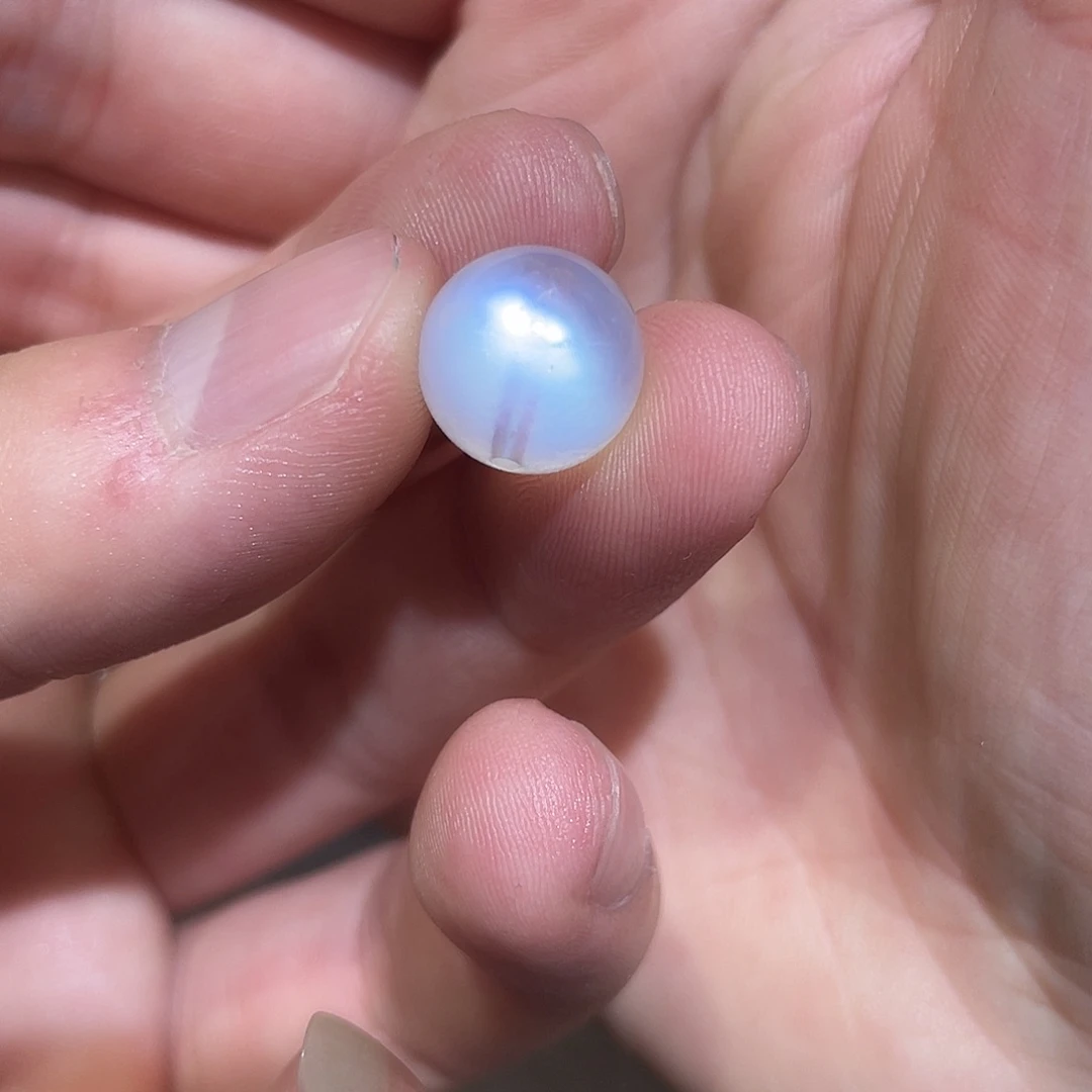 水晶珠宝半成品未镶嵌每****?打孔，不退不换