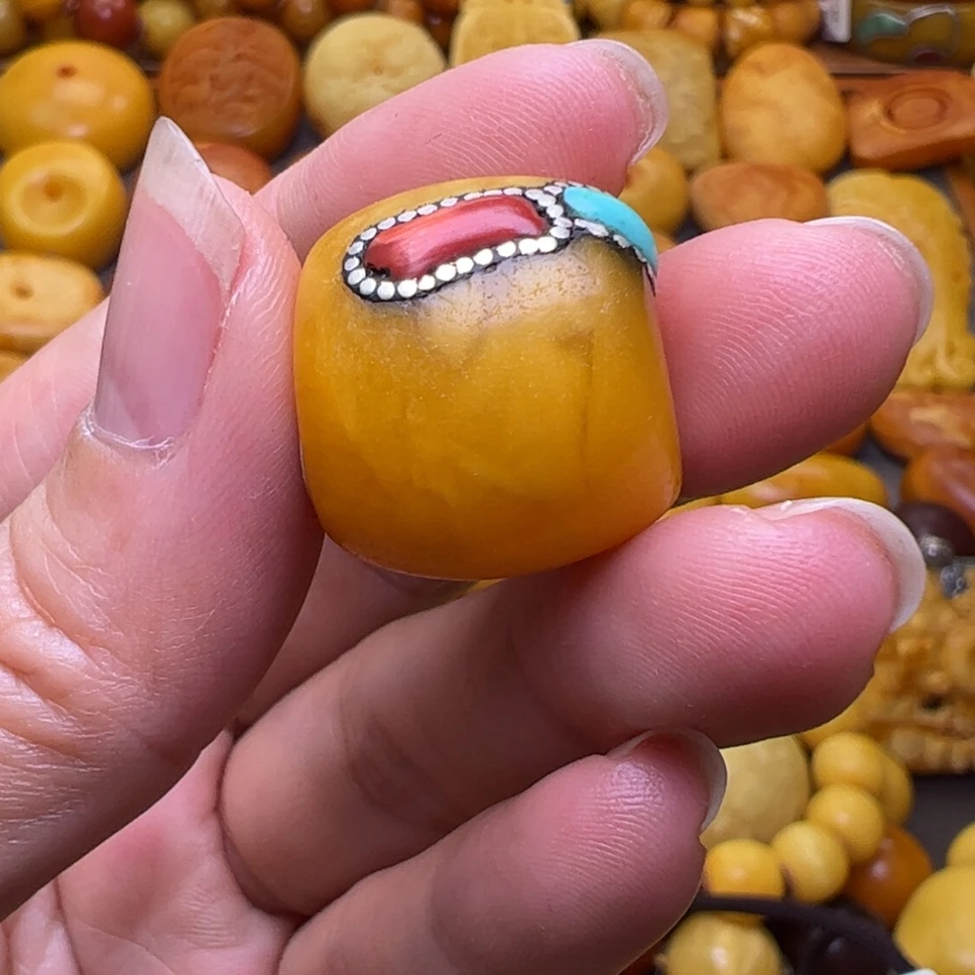 蜜蜡未镶嵌珠宝奇石21.4加