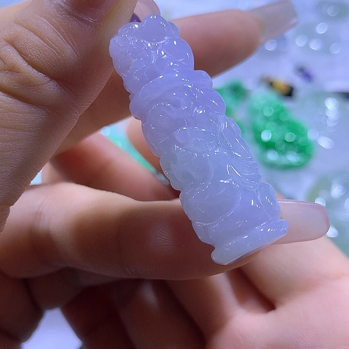 翡翠未镶嵌颈饰天然翡翠A货吊坠