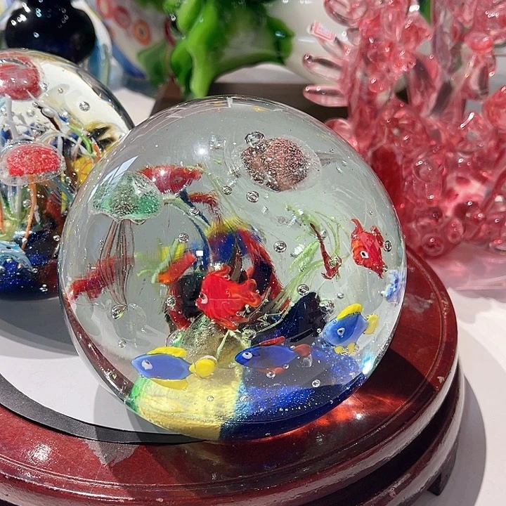 ?****纯手工制作琉璃产品瑕疵炸裂