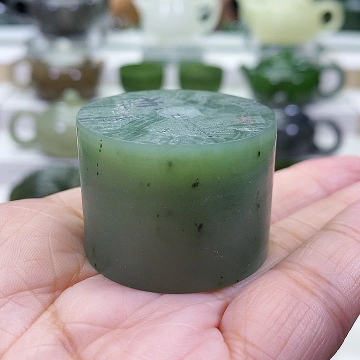 未镶嵌和田玉挂件好**来扳指