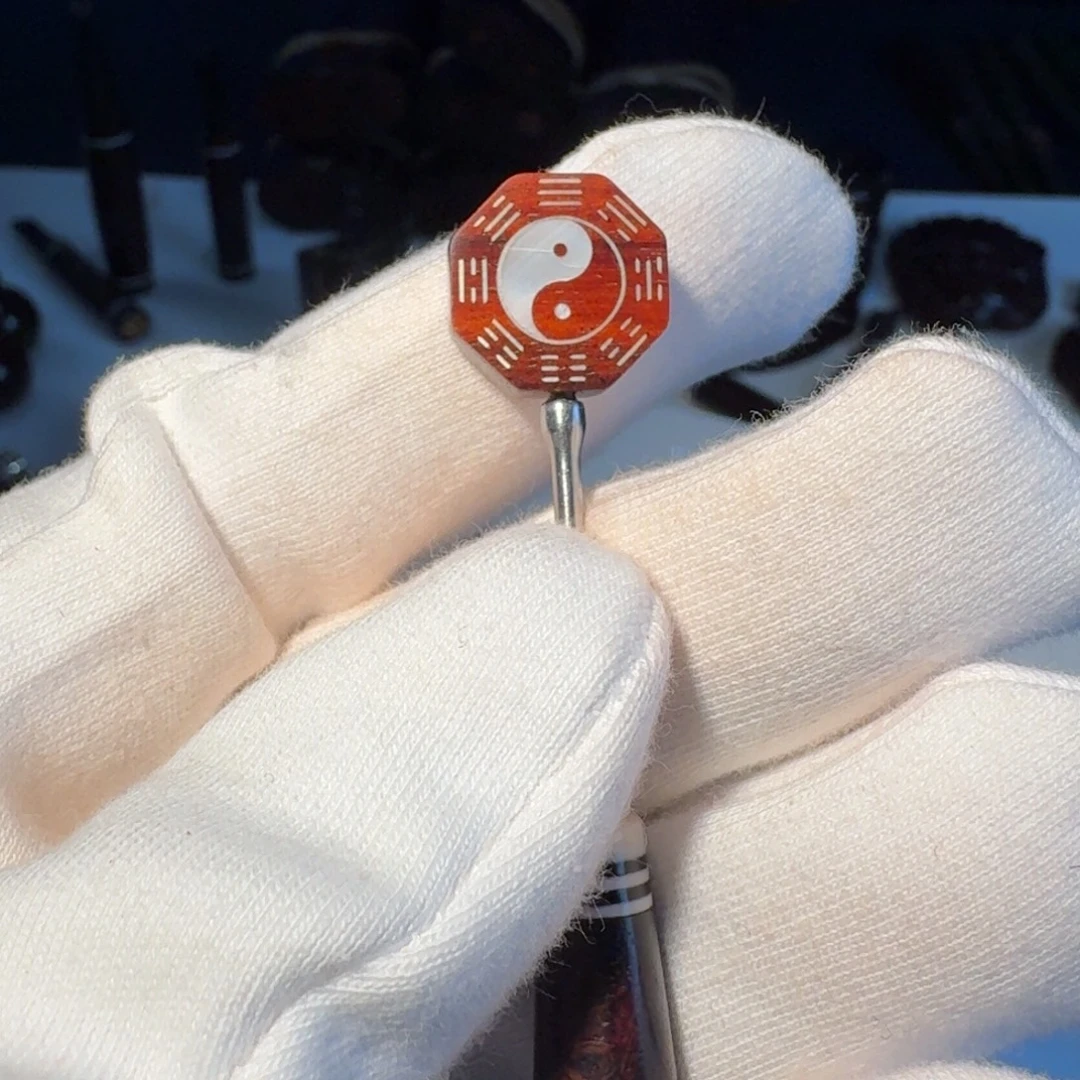 小叶紫檀手串/手链印度小叶紫檀日本三味线古琴料八卦