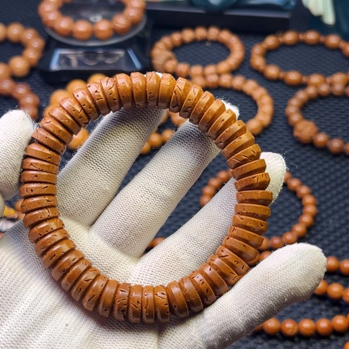 桃核手串文*12尺桃核饭碗2条