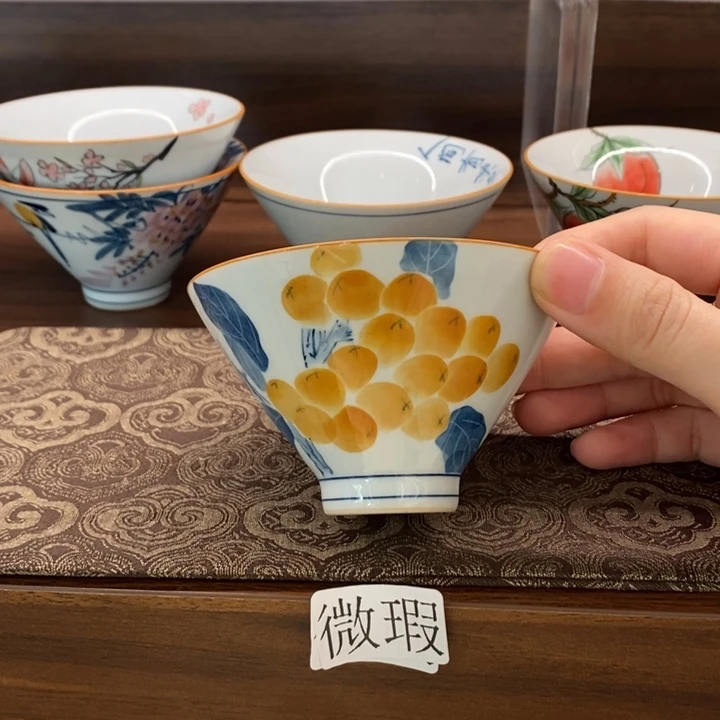 釉下老陶泥手工绘制