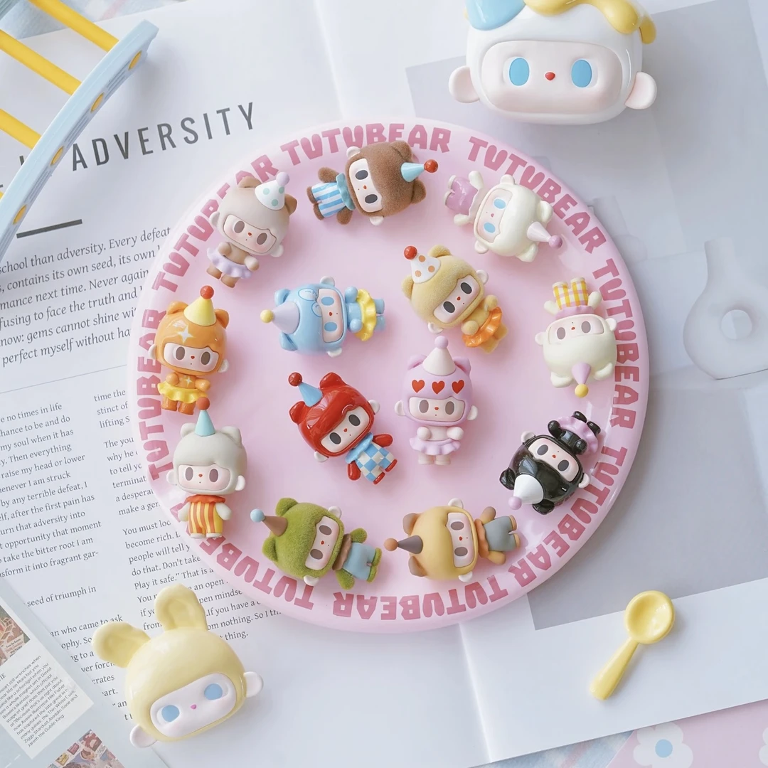 【君君代拆】新品兔兔与熊2代童心游乐园潮玩盲盒