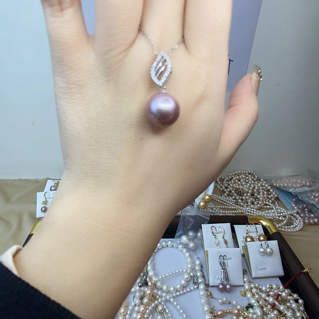 吊坠(赠链)合金淡水珍珠