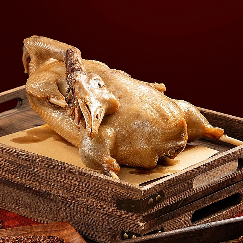 冷链包邮 安徽特产正宗卤鹅整只发货熟食开袋即食 3-5.5 斤一只