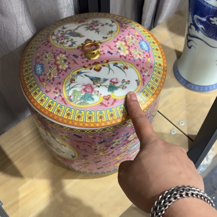 瑕疵福利品陶瓷茶叶罐不影响使用介意勿拍