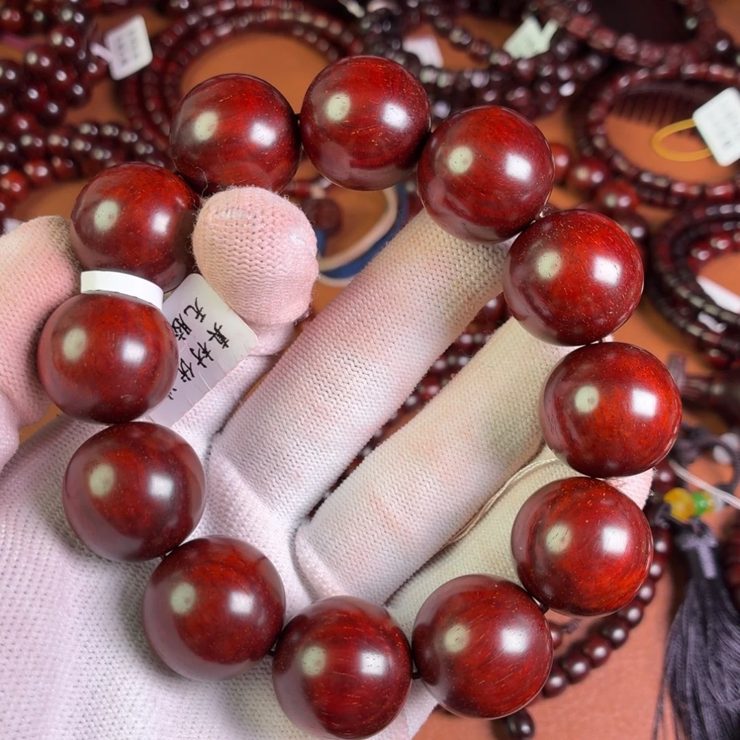 ^***饼手串/手链小叶紫檀20