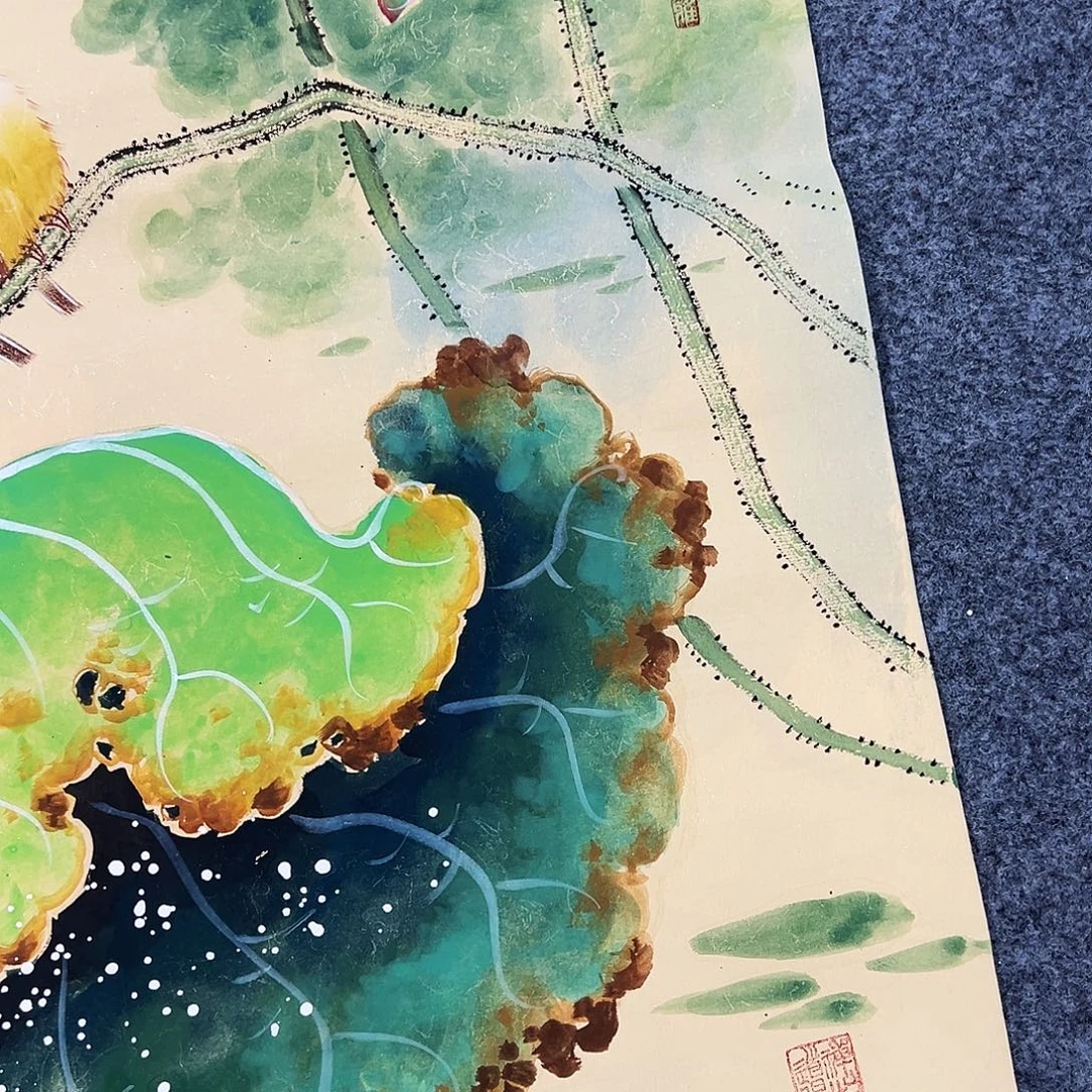 国画纯手绘作品欣赏