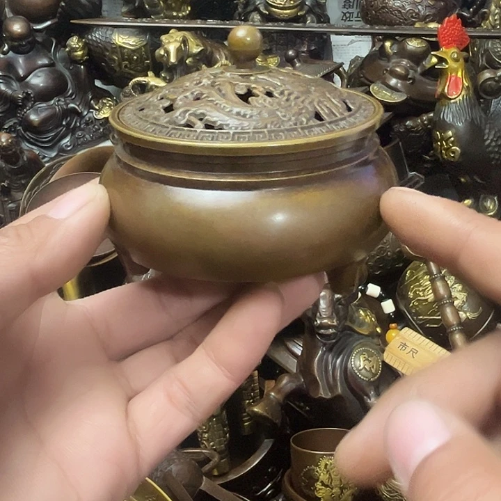 顺顺利利，铜器摆件