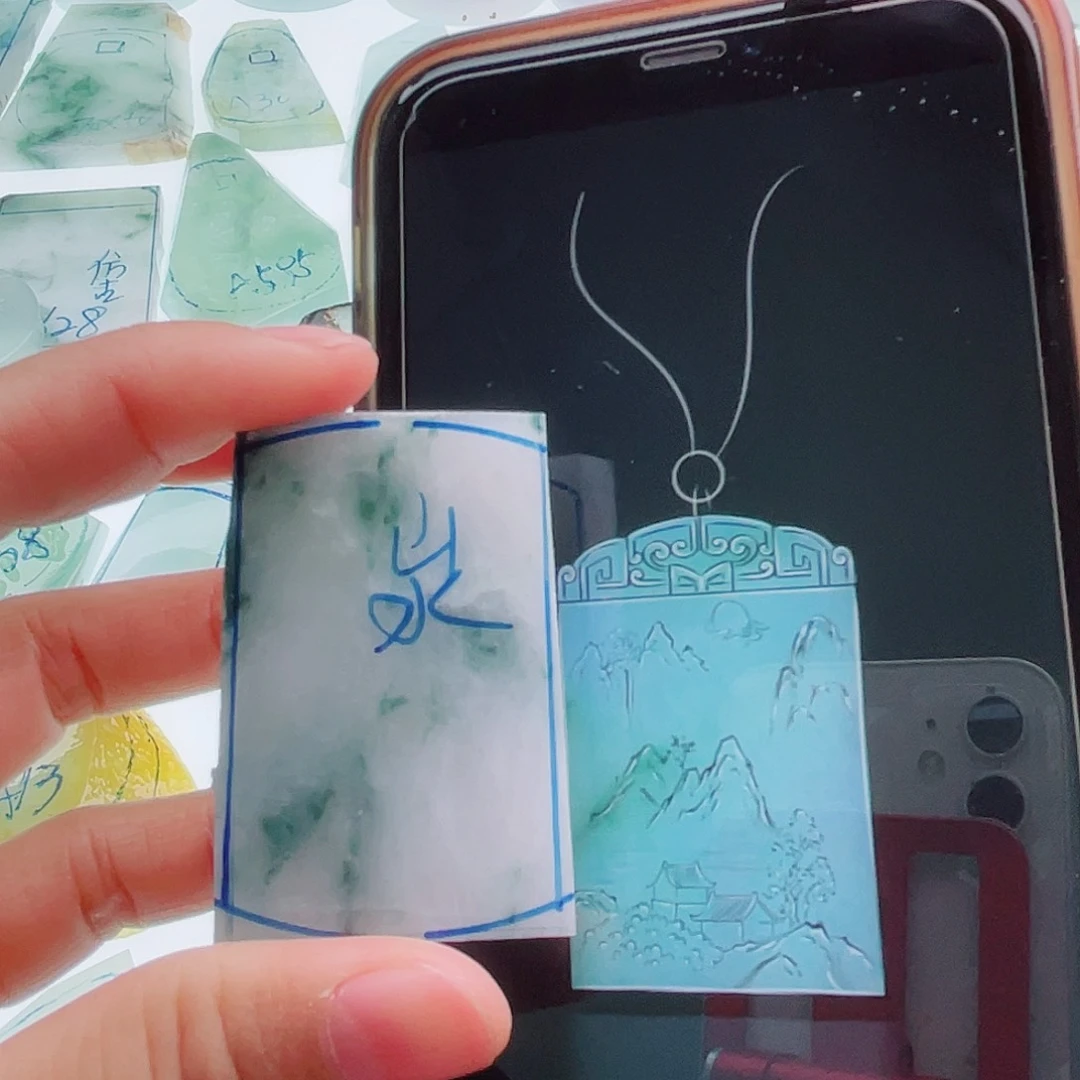 定制翡翠未镶嵌天然缅甸翡翠A货