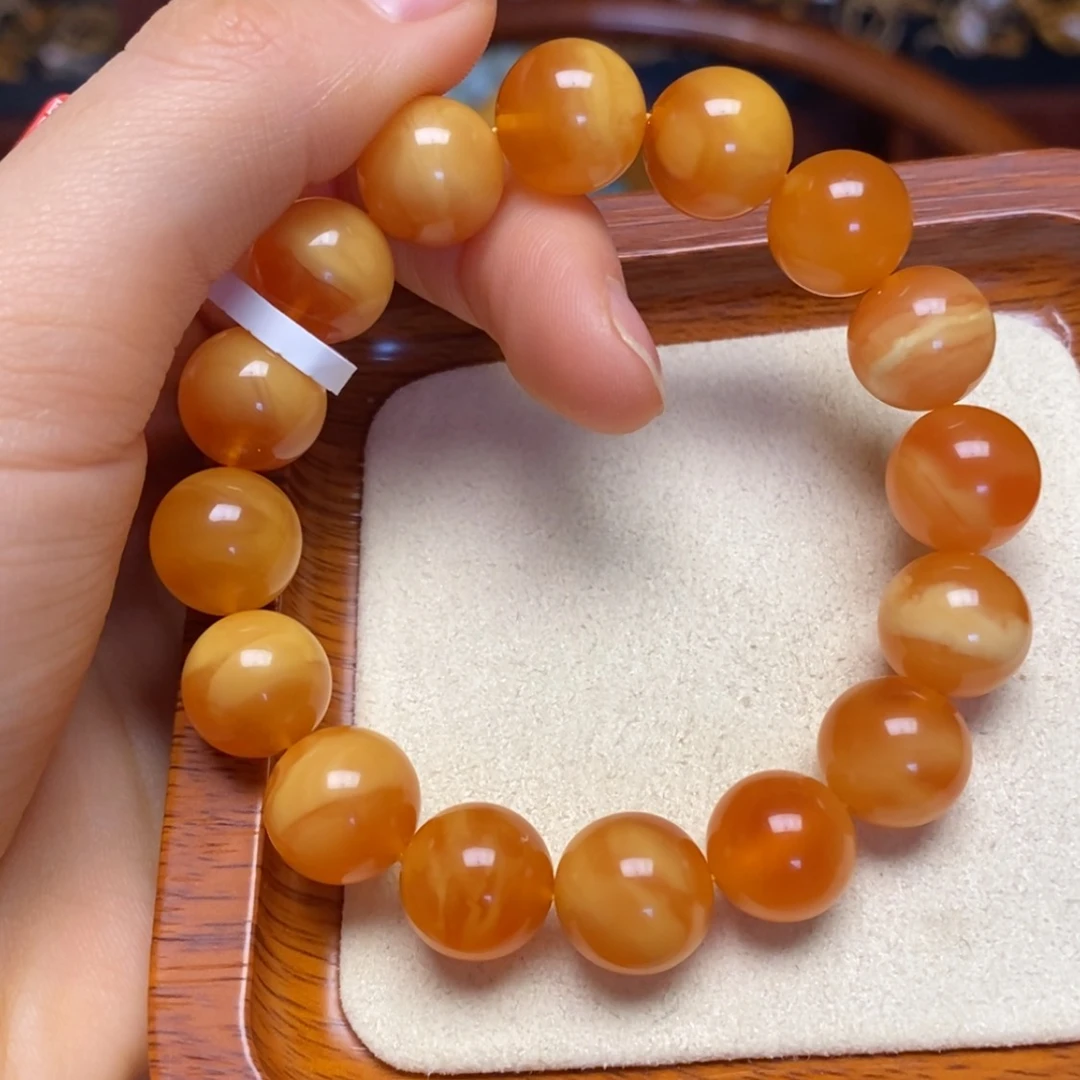 【闪购商品】蜜蜡手链未镶嵌手串