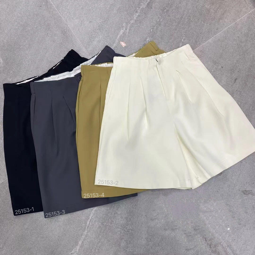 25153 SANFAN 新款净版西装短裤