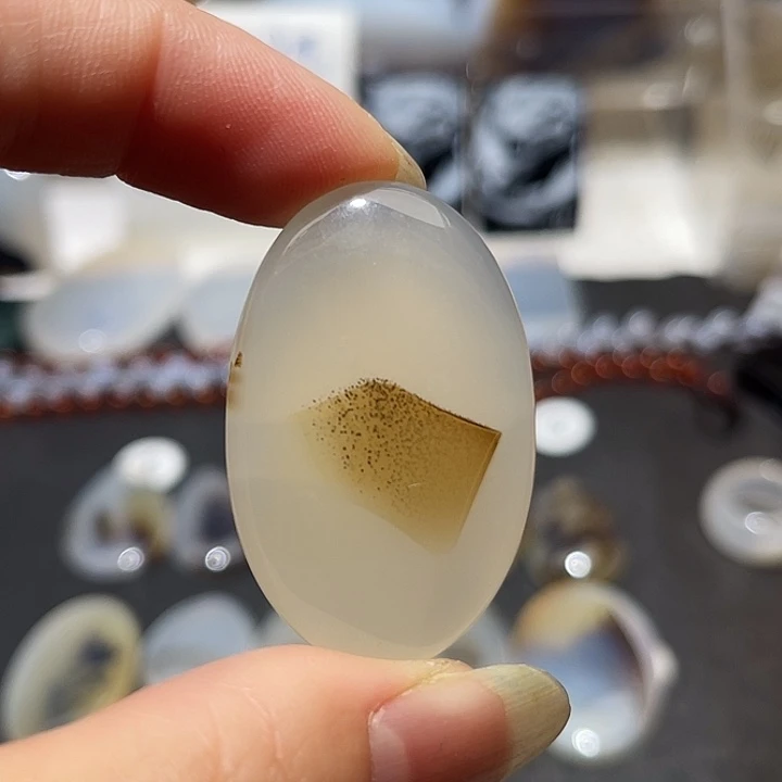 玛瑙/玉髓未镶嵌吊坠(不含链)