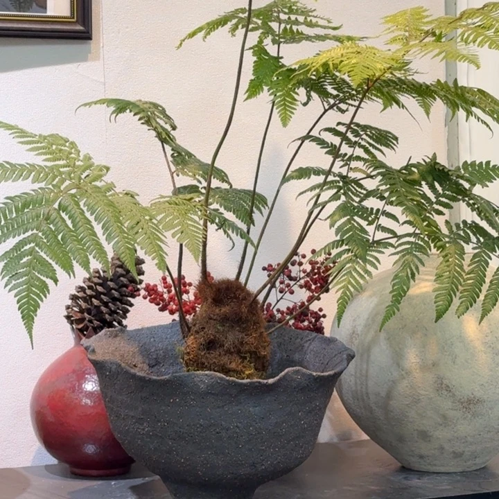 瓷片景德镇手工花器盘泥微瑕打孔备注