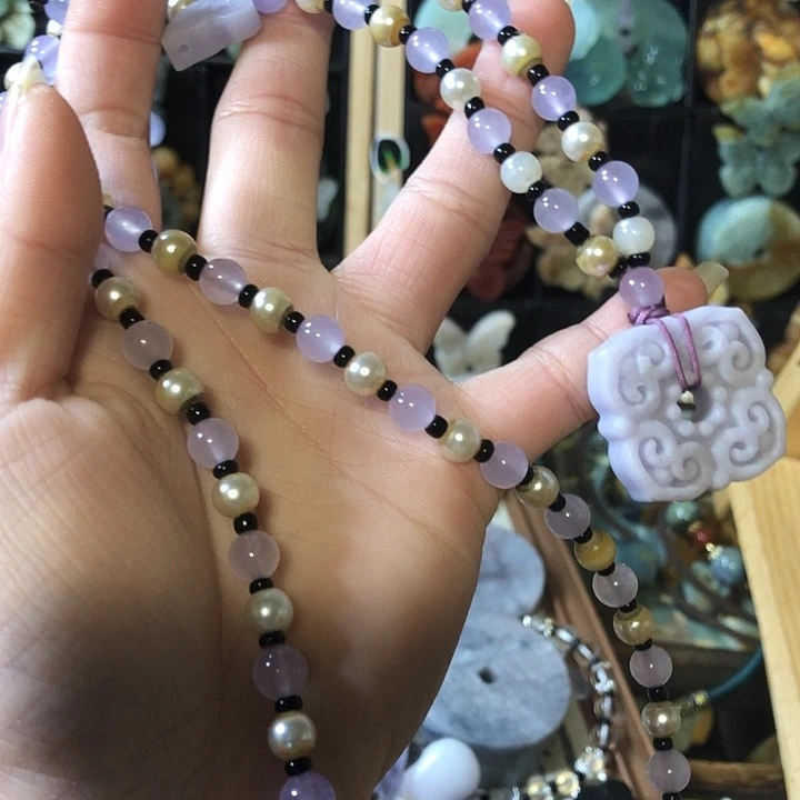 岫玉未镶嵌岫玉手链