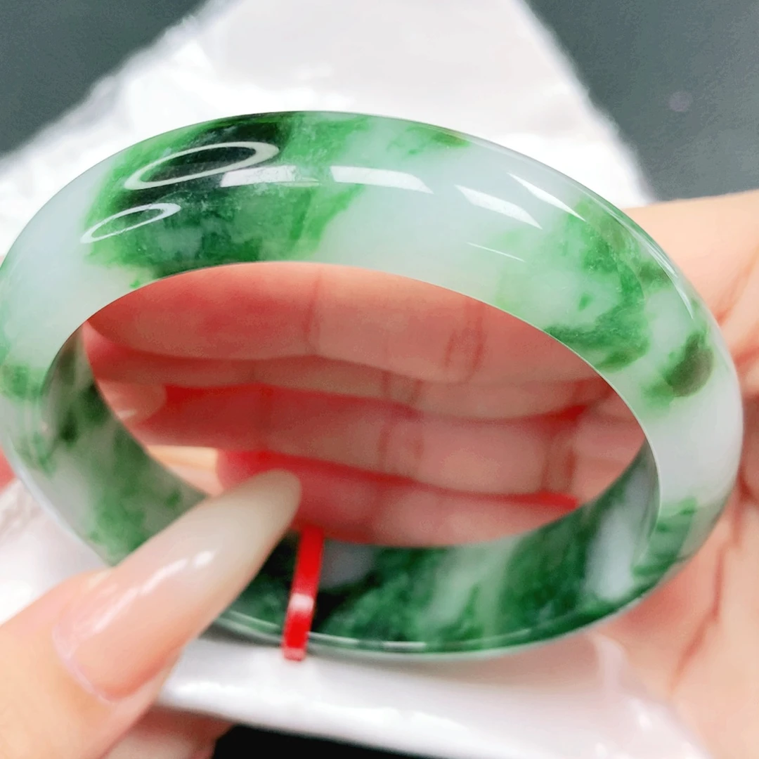 翡翠未镶嵌手镯59.60