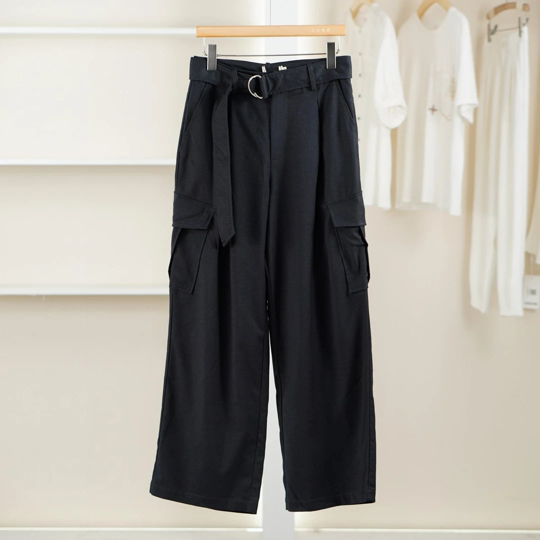 麦迪尚品【芭】51205212 宽松百搭休闲裤春季女装专柜撤柜