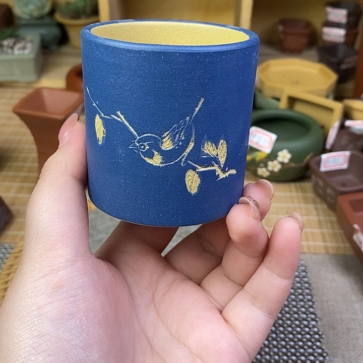 手工艺品琉璃宜兴紫砂精品花盆